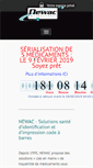 Mobile Screenshot of newac.fr